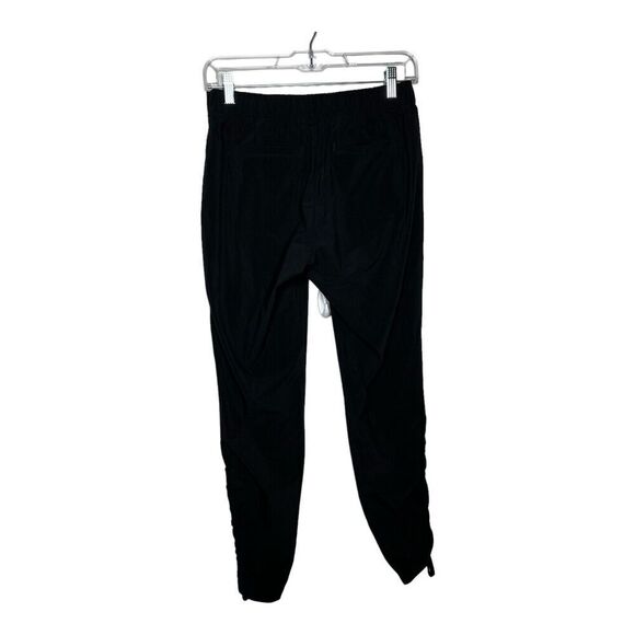 Athleta Womens Jogger Pants Black Size 2 Style 64659 Cinched Leg Athleisure - Picture 2 of 11